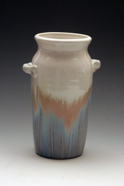 4885 8-inch Salt-fired Porcelain Vase with lugs.JPG